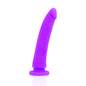 Dildo realistico Delta Club viola – Silicone medico ipoallergenico per un piacere sicuro