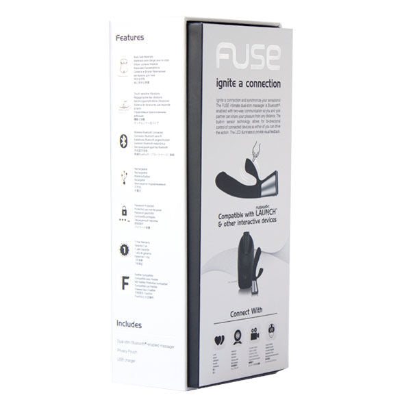 Comprar KIIROO OhMiBod Fuse Control Remoto Negro – Juguete Interactivo Con Estimulación Dual Con Conexión App-Noxtic