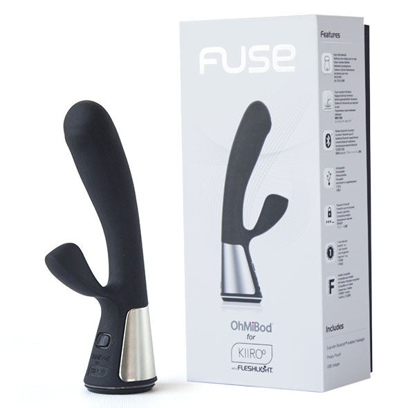Comprar KIIROO OhMiBod Fuse Control Remoto Negro – Juguete Interactivo Con Estimulación Dual Con Conexión App-Noxtic
