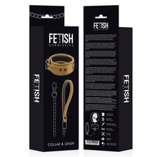 Comprar Fetish Submissive Origen Collar Con Cadena – Diseño Elegante Con Forro De Neopreno Para Comodidad Y Estilo-Noxtic