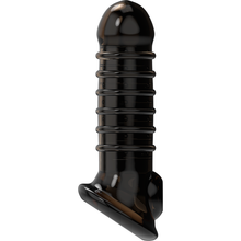 VIRILXL - V15 BLACK PENIS EXTENSION AND SLEEVE