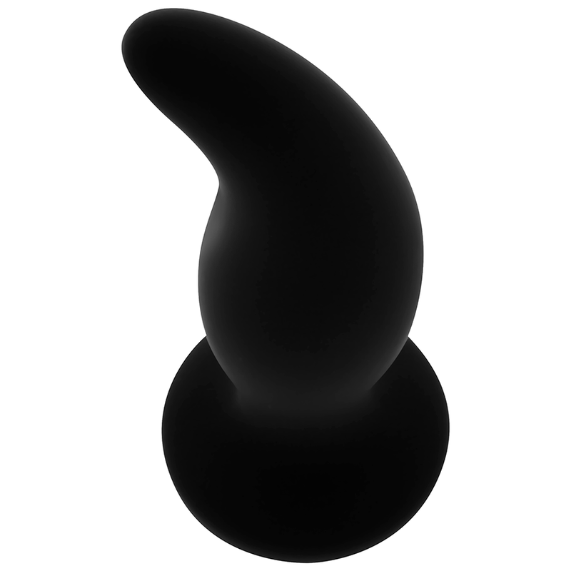 OHMAMA Plug Anal Silicona Curvado 12 cm – Diseño Ergonómico Para Placer Seguro