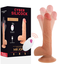 Comprar Mr John Silicock Realista Con Control Remoto 23.88 Cm – Diseño Avanzado Para Exploración Intima-Noxtic