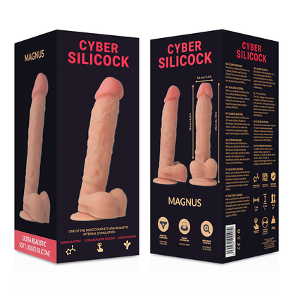 CYBER Silicock Magnus Imbracatura in silicone liquido – Design confortevole per l'esplorazione sensuale