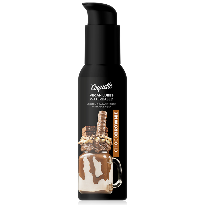 Lubrificante vegano COQUETTE Chic Desire Chocobrownie 100 ml – Esperienza premium a base d'acqua per un piacere intenso