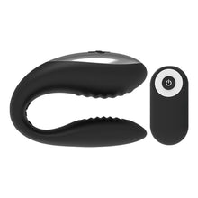 BRILLY GLAM - WE LOVE COUPLES VIBRATOR REMOTE CONTROL BLACK