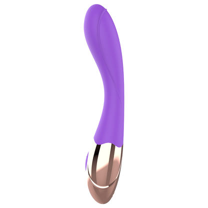 WOMANVIBE Sunny Vibrador Recargable – Diseño Curvado Con Silicona Suave Para Placer Intenso