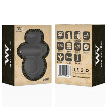 Comprar Womanvibe Zeus Anillo Vibrador Silicona – Diseño Suave Con Potente Vibración Silenciosa-Noxtic