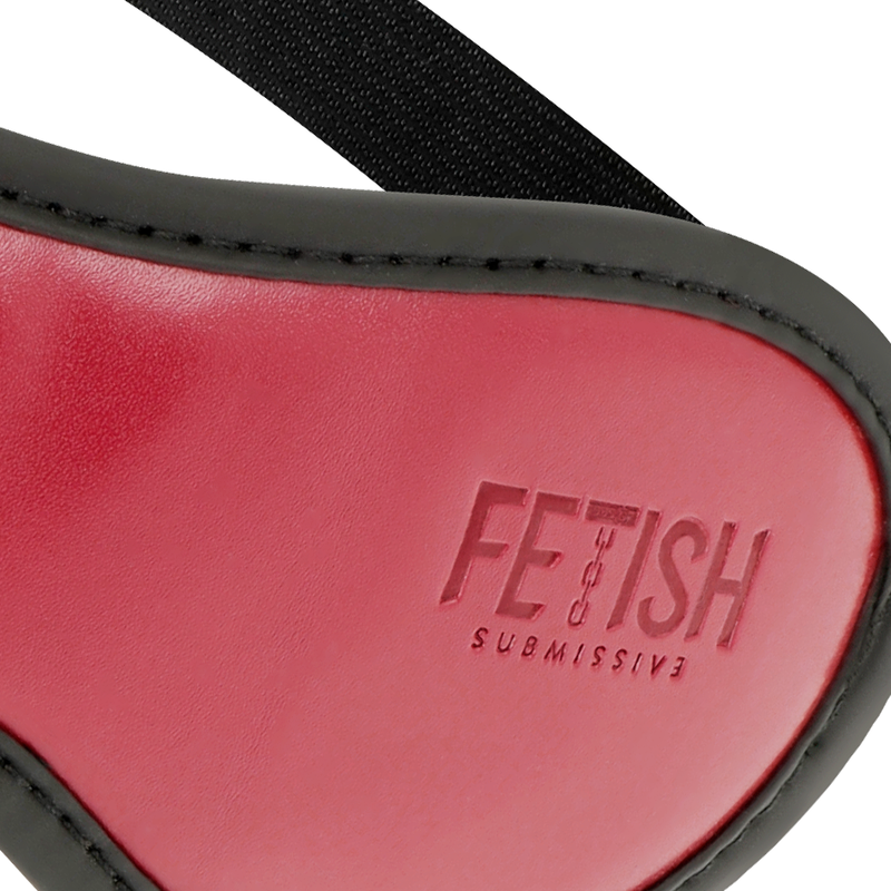 Fetish Submissive Dark Room Antifaz Cuero Vegano – Estilo Elegante Con Forro De Neopreno Para Juegos De Misterio