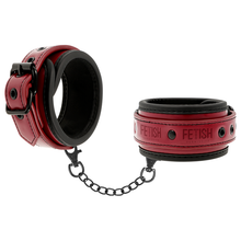 Comprar FETISH Submissive Dark Room – Esposas De Cuero Vegano Con Forro De Neopreno Para Comodidad Y Estilo-Noxtic