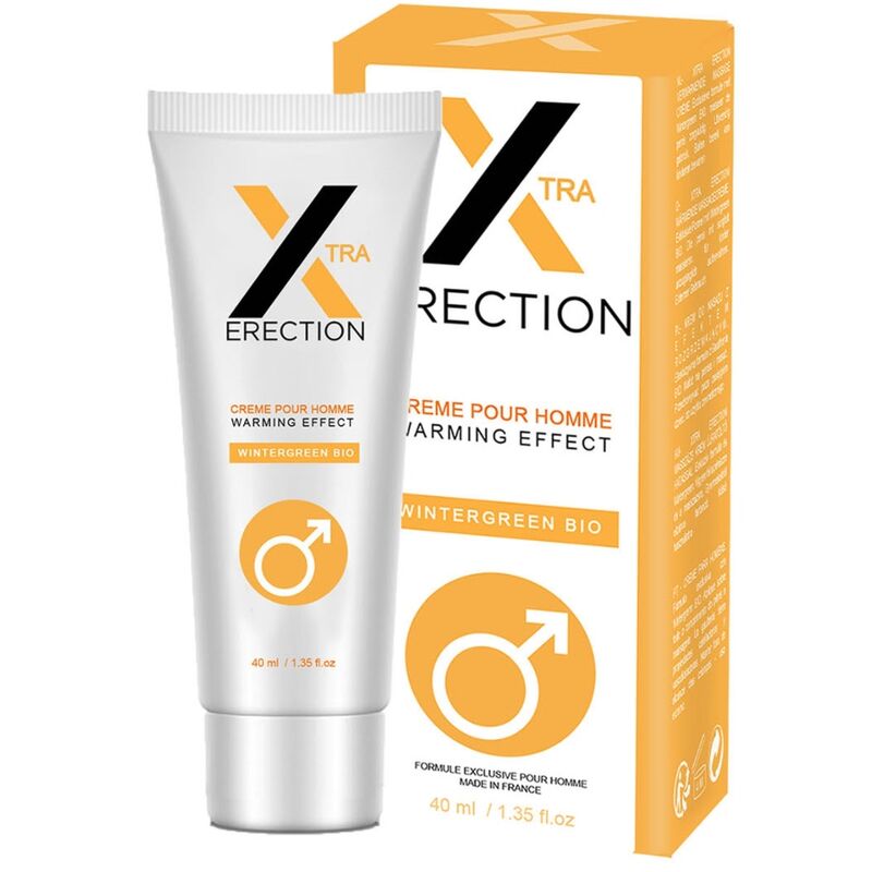 Comprar RUF Crema Erectiva Efecto Calor 40 Ml – Estimulante Con Aplicación Externa Para Bienestar Masculino-Noxtic