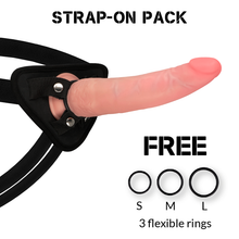 Comprar ROCKARMY Arnés Con Dildo Realista 21.5 Cm – Diseño Dual Density Para Placer Óptimo-Noxtic