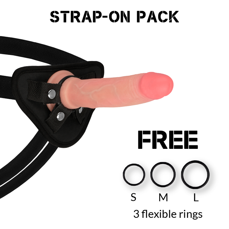 Comprar ROCKARMY Harness Con Dildo De Silicona Liquida – Diseño Ergonómico Para Comodidad Y Estilo-Noxtic