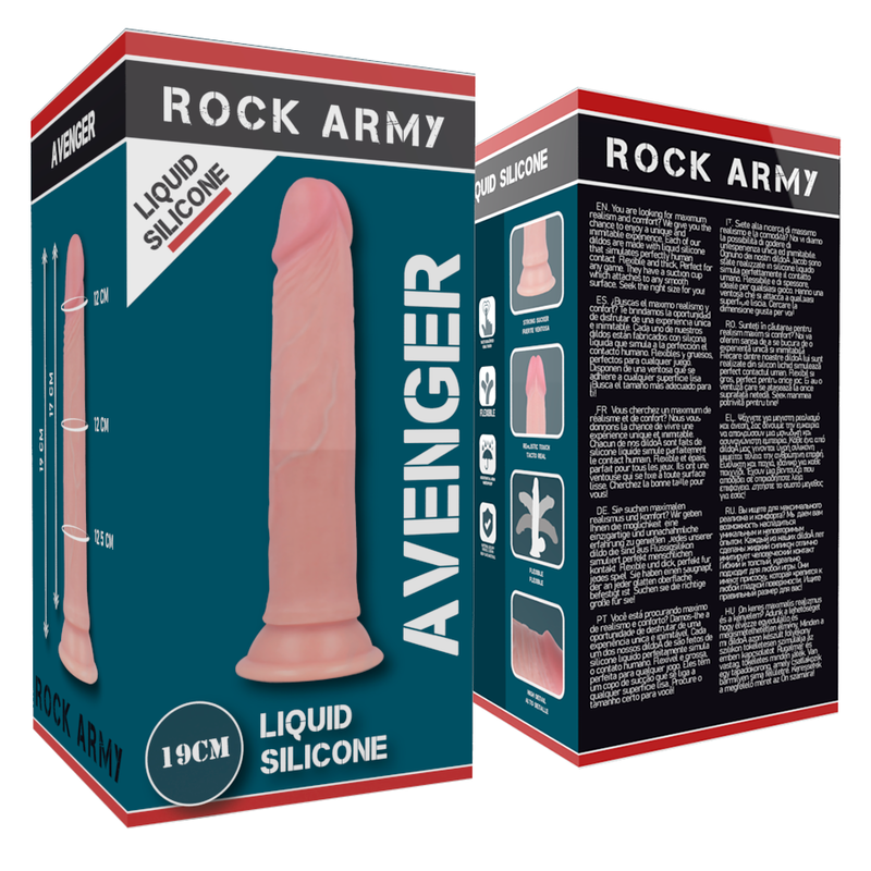 Comprar ROCKARMY Harness Con Dildo De Silicona Liquida – Diseño Ergonómico Para Comodidad Y Estilo-Noxtic