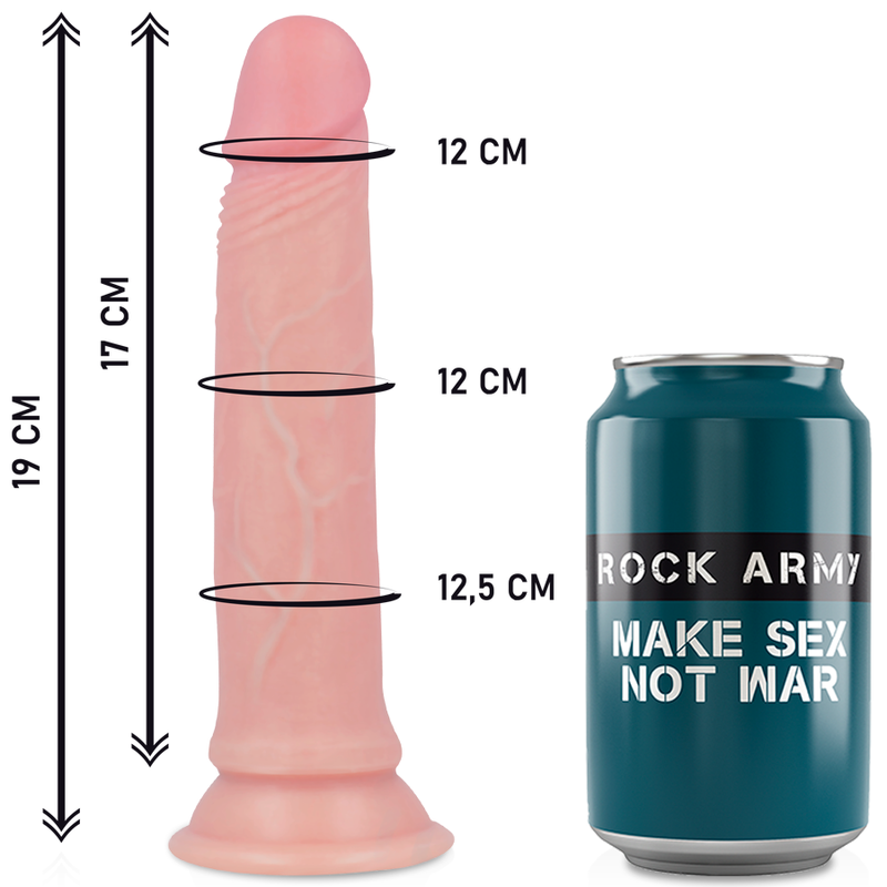 ROCKARMY Harness Con Dildo De Silicona Liquida – Diseño Ergonómico Para Comodidad Y Estilo