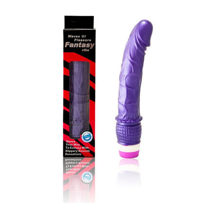 Vibratore BAILE Waves of Pleasure 23 cm Viola – Soft Touch con regolatore di velocità regolabile