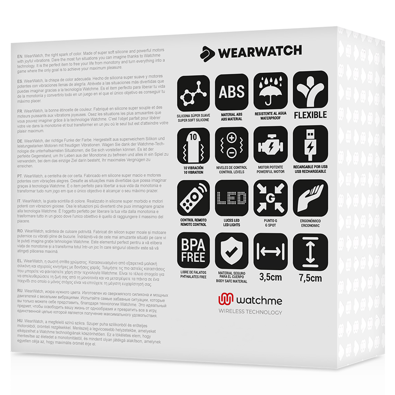WEARWATCH - WATCHME UOVO TELECOMANDO FUCSIA TECHNOLOGY / NIVEO