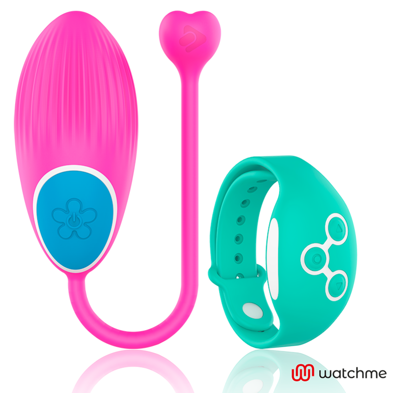 WEARWATCH Egg Remote Control Technology Watchme Fucsia Aquamarine – Vibratore ricaricabile con potente stimolazione sensoriale