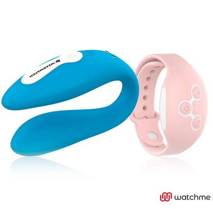 WEARWATCH - DUAL TECHNOLOGY WATCHME VIBRATOR INDIGO / PINK