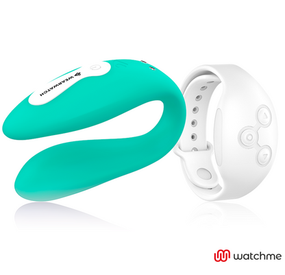WEARWATCH - DUAL TECHNOLOGY WATCHME AQUAMARINE / SNOW VIBRATOR
