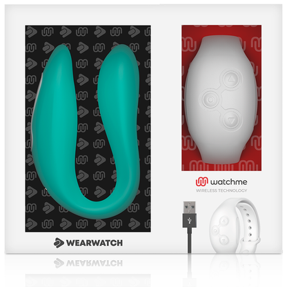WEARWATCH - VIBRATORE WATCHME ACQUAMARINA / NEVE A DOPPIA TECNOLOGIA