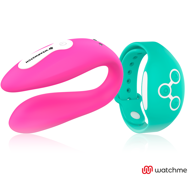 WEARWATCH Vibrador Dual Technology Watchme Fucsia Agua Marina – Innovador Diseño Para Nuevas Experiencias Sensuales