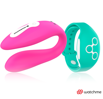 WEARWATCH Vibrador Dual Technology Watchme Fucsia Agua Marina – Innovador Diseño Para Nuevas Experiencias Sensuales