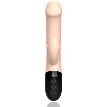 Comprar INTENSE Magnus Vibrador Recargable Dual Natural – Silicona Médica Para Placer Seguro y Elegante-Noxtic