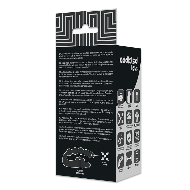 ADDICTED TOYS - VIBRATING ANAL PROSTATE MASSAGER