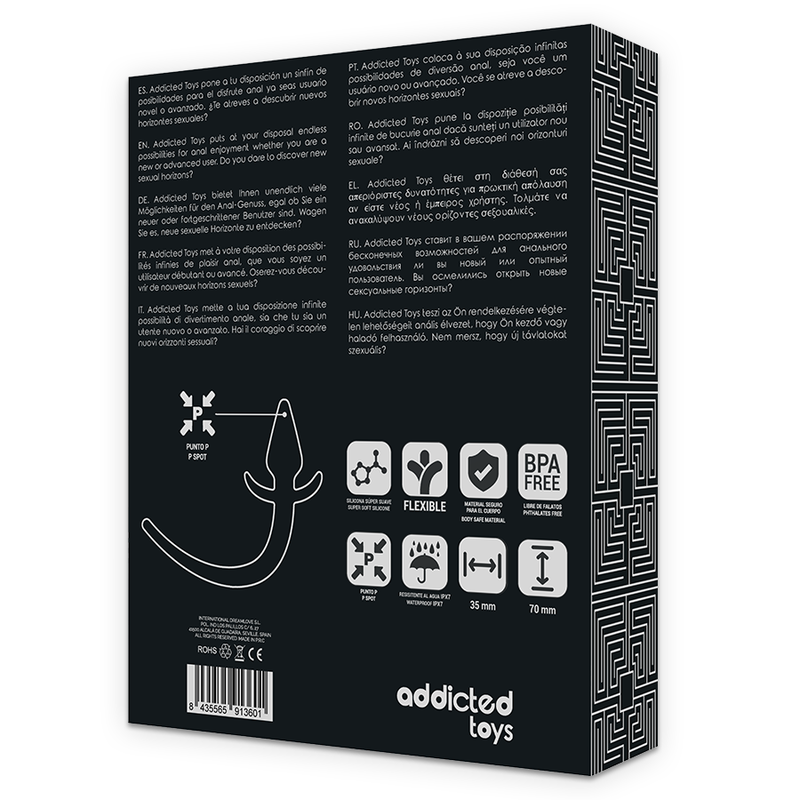 ADDICTED TOYS Puppy Plug Anal Silicona – Diseño Sensual Para Exploración Confiable