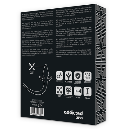 ADDICTED TOYS Puppy Plug Anal Silicona – Diseño Sensual Para Exploración Confiable